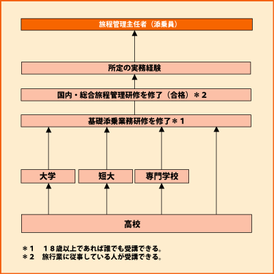 ツアー添乗員 グラフ