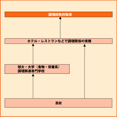 調理人・調理師 グラフ