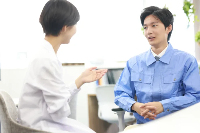 臨床心理士になれた人がカウンセリングを行う様子
