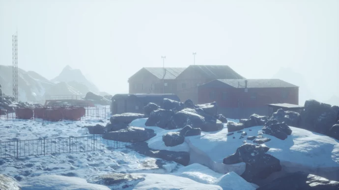 南極の基地