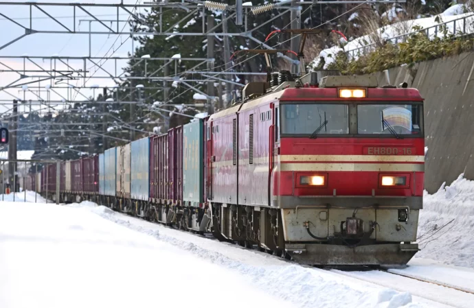 道南いさりび鉄道の貨物列車