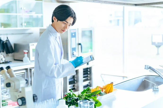 農学部の大学生