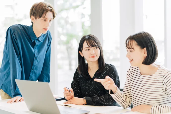 外国語学部のゼミの様子