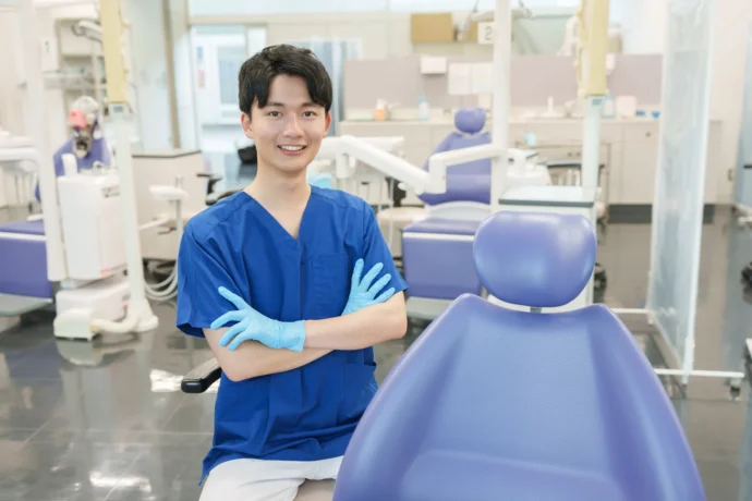 学びに意欲的な歯学科生