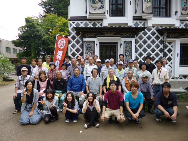 市民と本学生の協働で、醸造のまち、長岡市説田や摂田屋の町おこしも行っている。